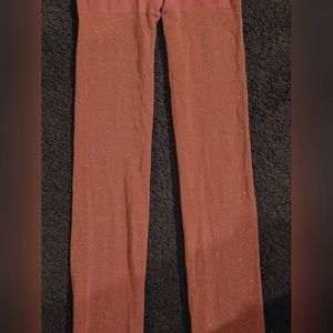 NWOT Sparkly Red Tights